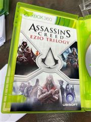 ASSASSINS CREED EZIO TRILOGY (XBOX 360) COMPLETE - TESTED